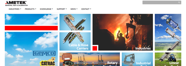 AMETEK Factory Automation launches new website